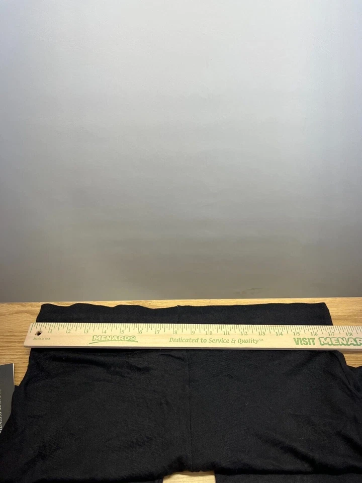 Jones New York Wide Leg Pants Women's Size Large Black Elastic Waist Stretch - Image 3 of 4