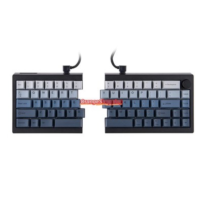EPOMAKER Split65 60% Ergonomic Mechanical Keyboard Flamingo Linear Switch