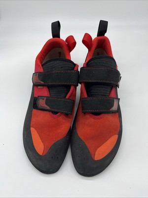 Climb X Rave Climbing Shoes Mens 9.5 Red 