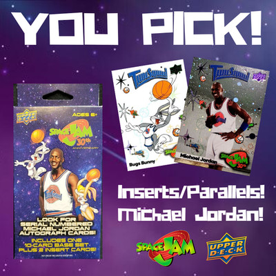   2026 Upper Deck Space Jam 30th Anniversary YOU PICK- Cosmos & Michael Jordan