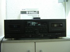 Double Auto Reverse Cassette Deck W-890RMK2