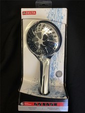  DELTA 6-Setting Hand Shower in Chrome 1.75GPM 75605 NEW