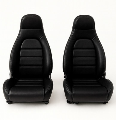 Sitzbezüge Bezüge für Mazda MX-5 Miata 1990-1996 schwarz.