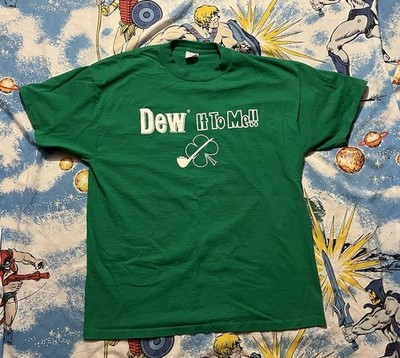 VTG Irish Mist Carolans Tullamore Dew Irish Whiskey Promo Shirt St Paddys Sz L