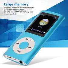 MP3 Player Stylish Multifunctional Lossless Sound Slim 1.8 Inch LCD Screen MP3