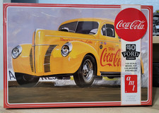 AMT Coca-Cola '40 Ford Coupe 1:25 Scale Plastic Model Kit 1346M New Sealed