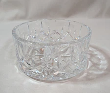 Gorham Crystal Lady Anne Wine Champagne Bottle Coaster 5”