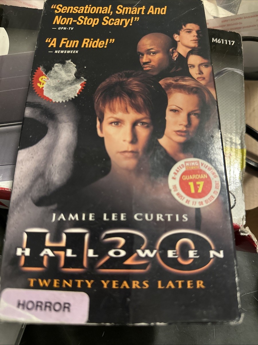 H20: Halloween Twenty Years Later VHS, 1998 Horror, Movie Michael
