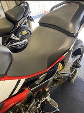 DUCATI MULTISTRADA 1260 PIKES PEAK FRONT AND REAR SEATS 1200 DVT V2 15-20 SUEDE