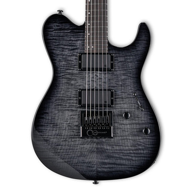 ESP LTD TH-1000 EverTune FM Electric Guitar - See Thru Black Sunburst