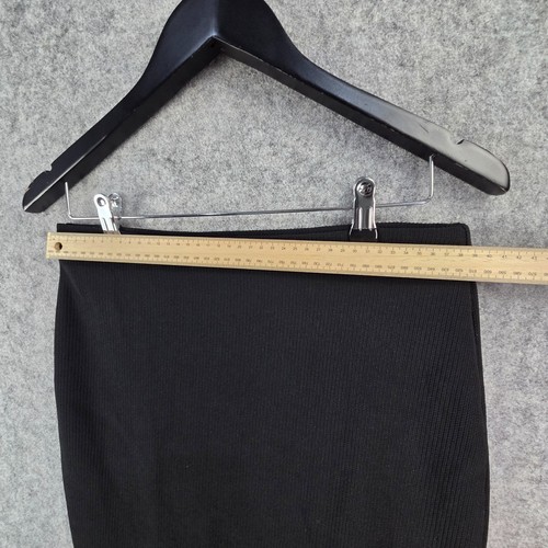 Miss Valley Skirt Womens Large Black Straight Pencil Stretch 13019 - Bild 3 von 9