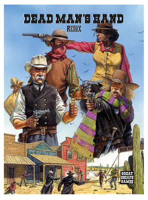 Great Escape Games: Dead Man's Hand Redux Rulebook & Cards