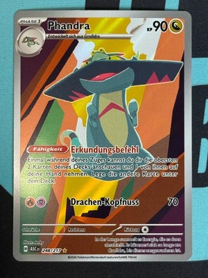 Phandra 248/217 Erhabene Helden Art Rare Deutsch NM Pokemon