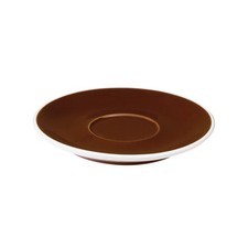 Loveramics C08706BBR 15 cm Cafe Latte Saucer Tulip, Brown