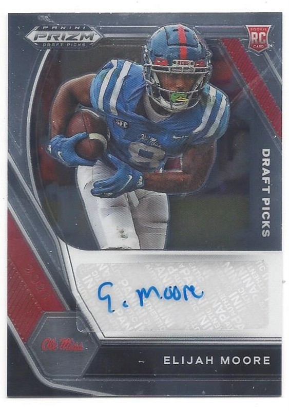 ELIJAH MOORE AUTOGRAPH CARD