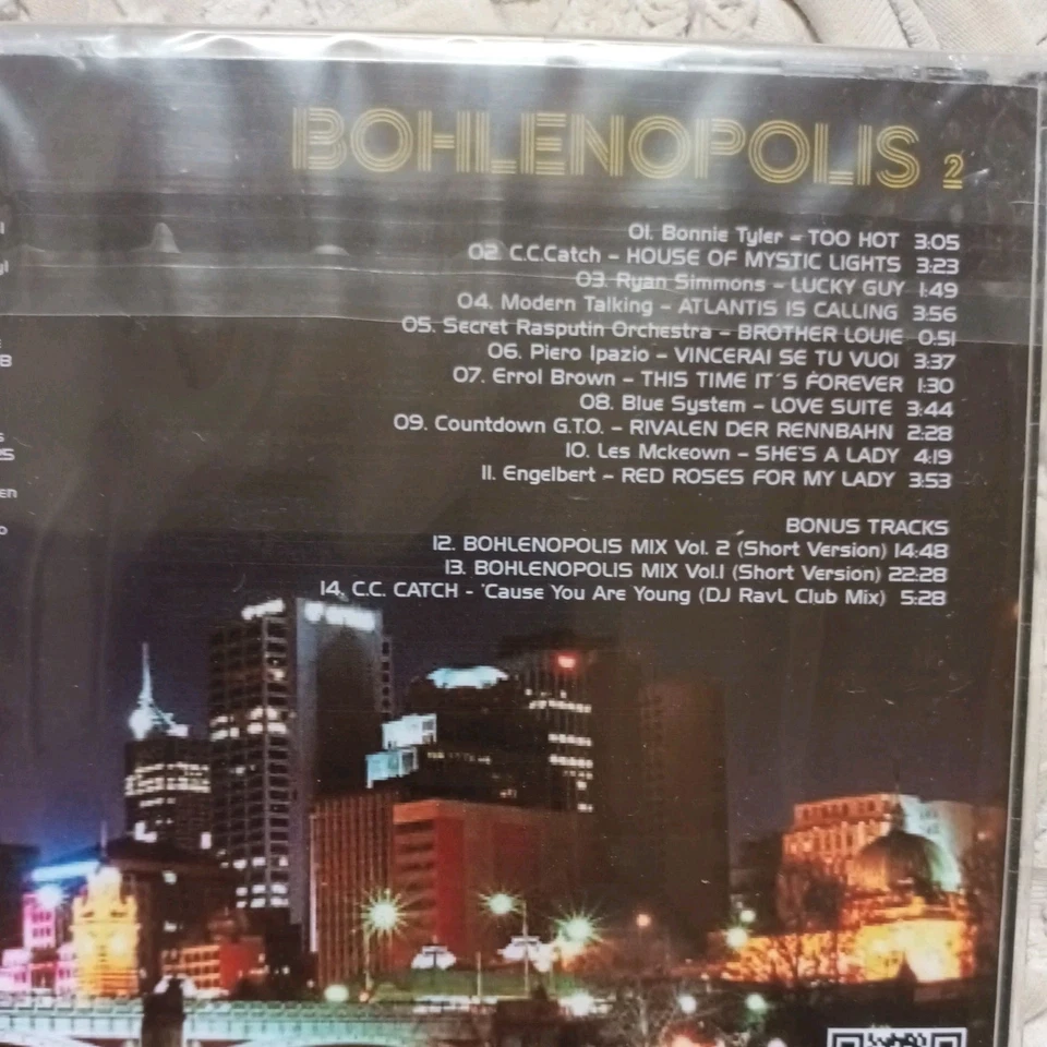 Bohlenopolis 2 : Dieter Bohlen Blue System CD Album NEW & Sealed 2025 Limited - Image 2 of 2