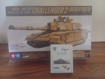 Tamiya 35274 Challenger 2 (Desertised) 1/35 Plus ATL -163 Tracks
