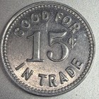 Kansas, Jetmore Royal Billiards Aluminum 15¢ Token 246203 — photo 2