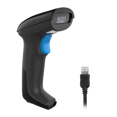 USB 2D QR Barcode Scanner Wired, Automatic Handheld Code Reader Dustproof Wat...