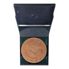 France médaille 1999 cinquantenaire Emmaüs Abbé Pierre Georges Legay MDP