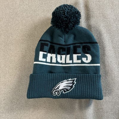 #ad Philadelphia Eagles Starter On Field Knit NFL Beanie Hat Green $14.99
