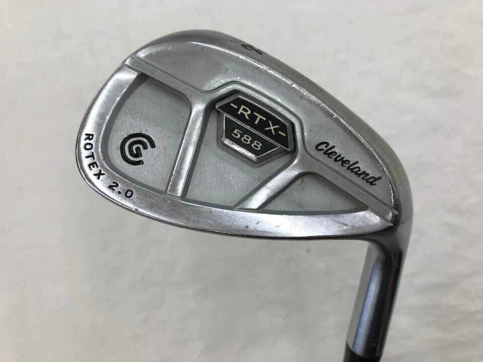 Cleveland 588 RTX ウェッジ 56° 52° Cleveland 588 RTX 2.0 CB Black Satin Wedge | Golf Avenue