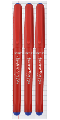 Manuscript Schreibstifte, 3er Pack In Schwarz – Ideal Für Handlettering, Kalligrafie & Schönes Handschrift
