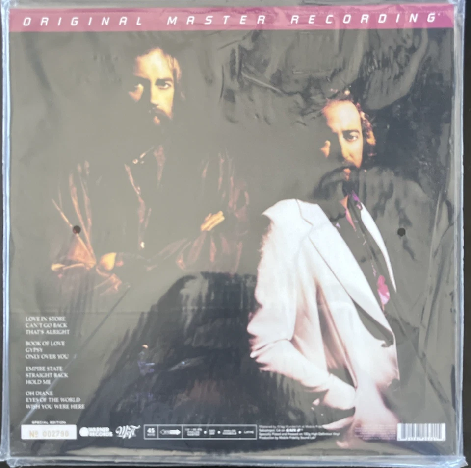 FLEETWOOD MAC MIRAGE MFSL VINYL 2LP NUMBERED MOBILE FIDELITY NEW SEALED MINT - Image 2 of 2