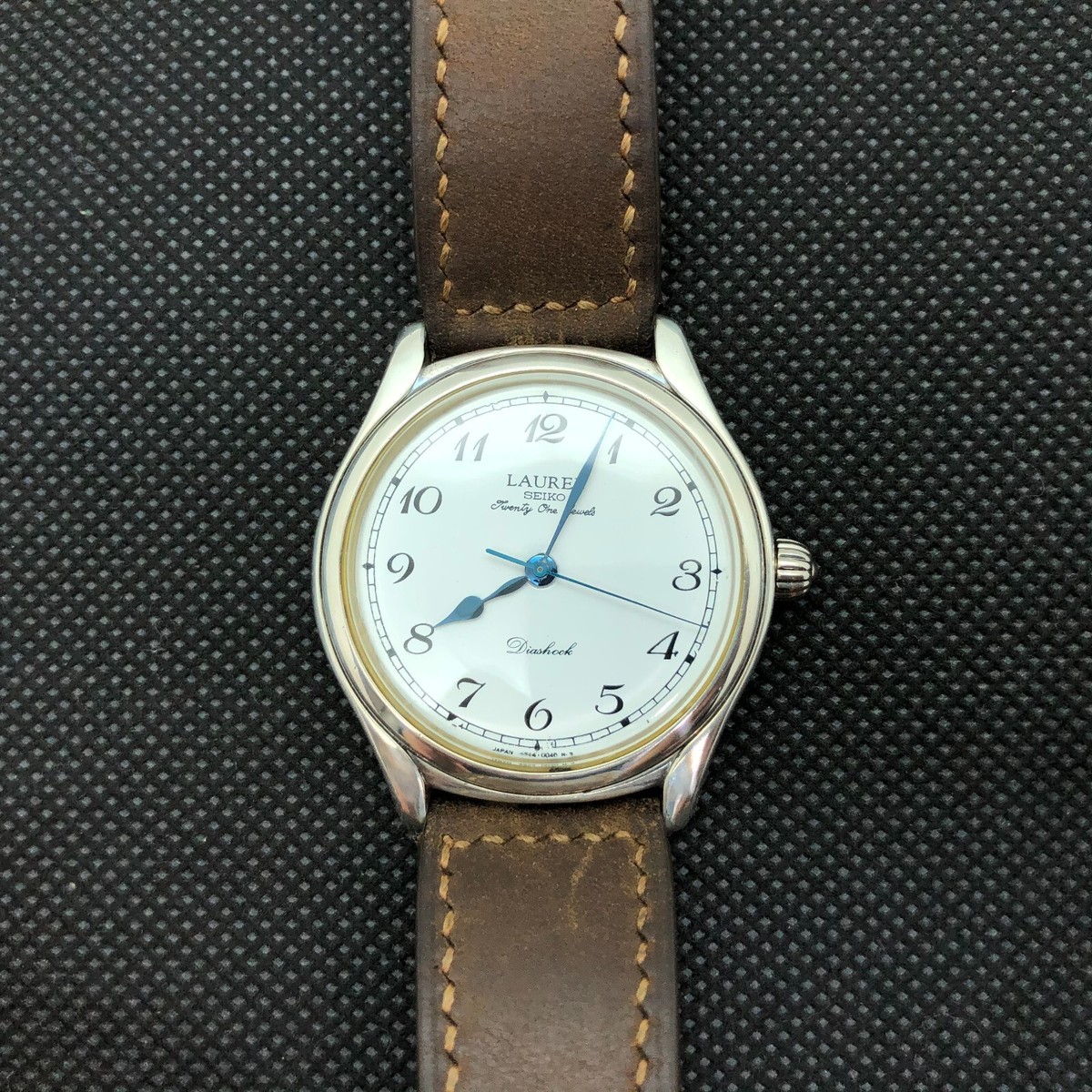 大特価 希少 セイコーローレル LJAL601 4S24-0040 琺瑯 銀無垢 大特価 希少 セイコーローレル LJAL601 4S24-0040 琺瑯 銀無垢