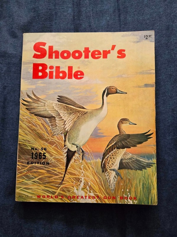 SHOOTER'S BIBLE 1965 EDITION No 56 World's Greatest GUN BOOK Paperback Stoeger