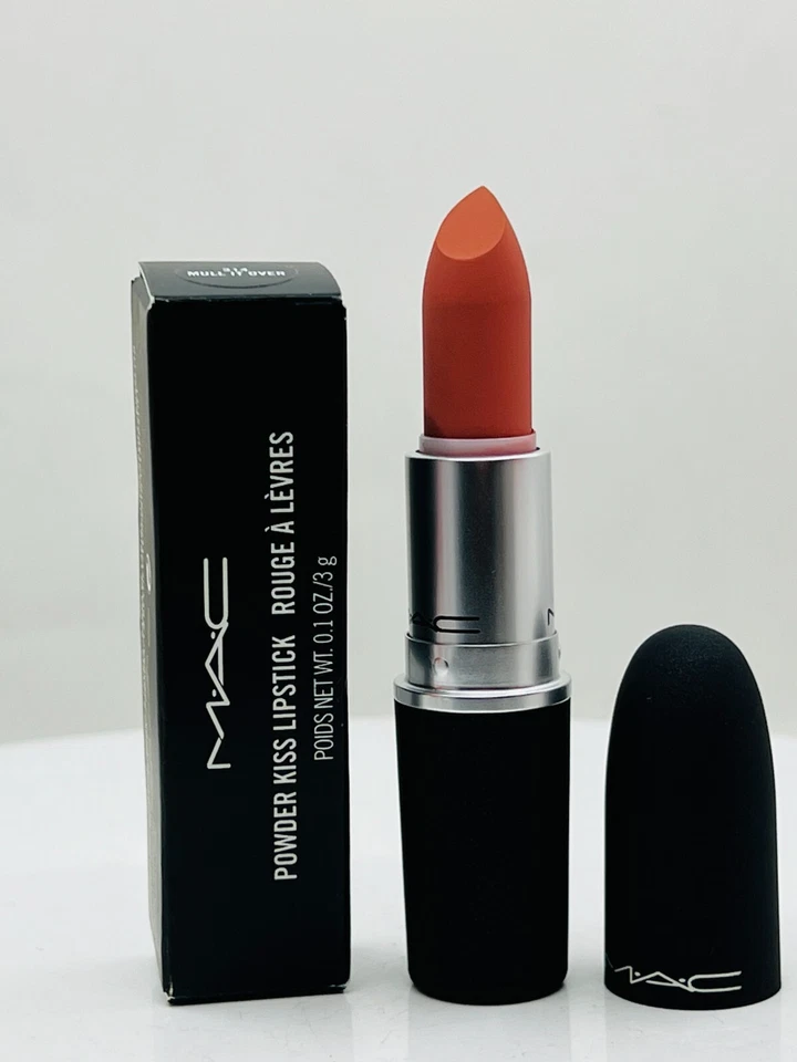 MAC Powder Kiss Lipstick  314 MULL IT  OVER  0.1oz NIB  SALE - Image 3 of 4