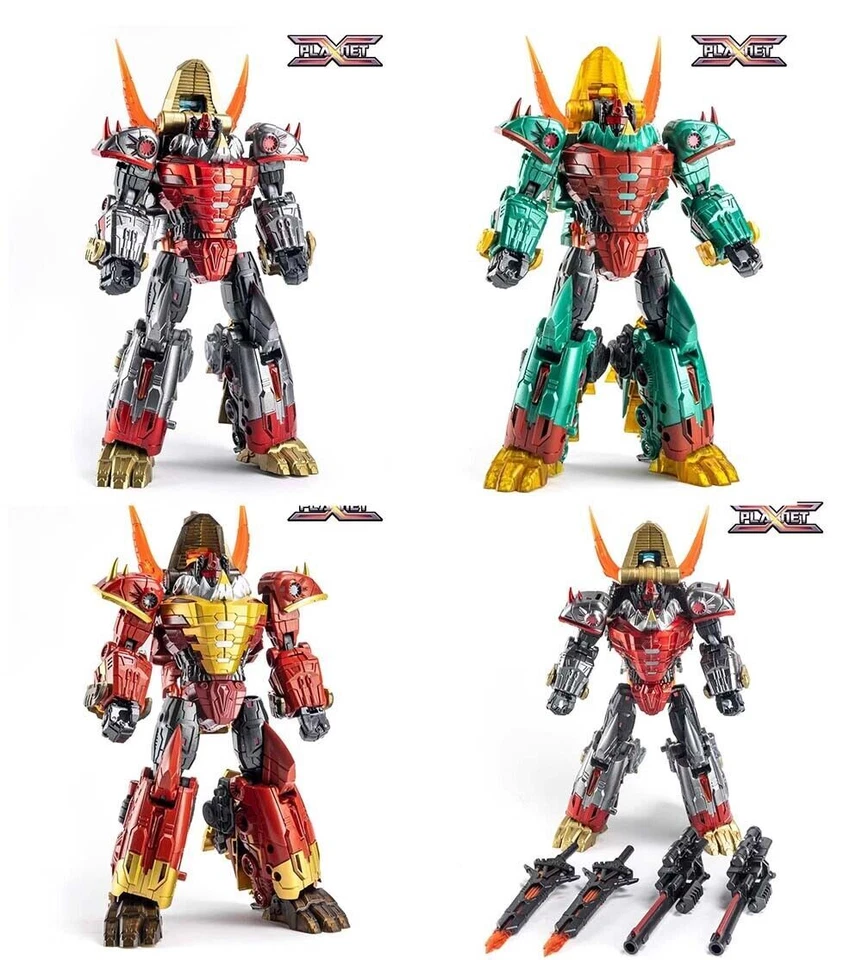 Planet X Slag PX-05 PX-05M PX-05G PX-05R Dinobot Quirinus  Action Figure Toy - Image 3 of 4