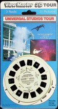 Universal Studios Tour Hollywood 2 1984 3d View-Master 3 Reel Set NEW SEALED