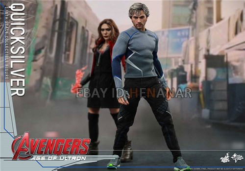 HOT TOYS MMS302 Age of Ultron Quicksilver 1/6 Action Figure Model Collectible - Picture 11 of 12