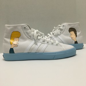 matchcourt high remix beavis & butthead shoes
