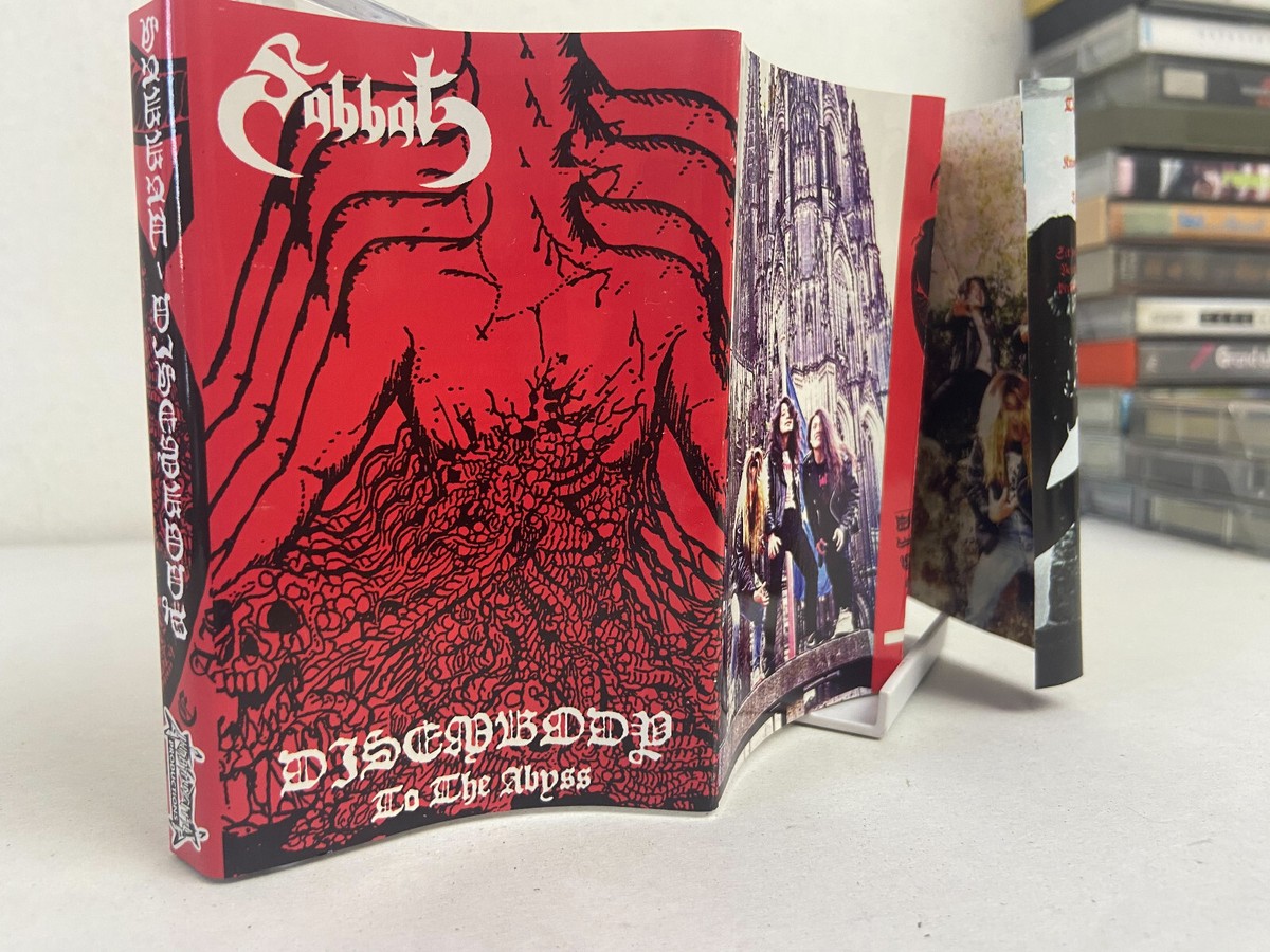 Sabbat Disembody Rare cassette tape japan evil metal 2015 Tested