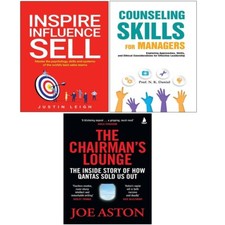 Chairman's Lounge,Inspire Influence Sell, Counseling Skills Managers 3 Books Set