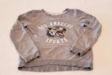 H M Sweatshirt Pullover lightweight youth 12-14y Gray Los Angeles Sports H2