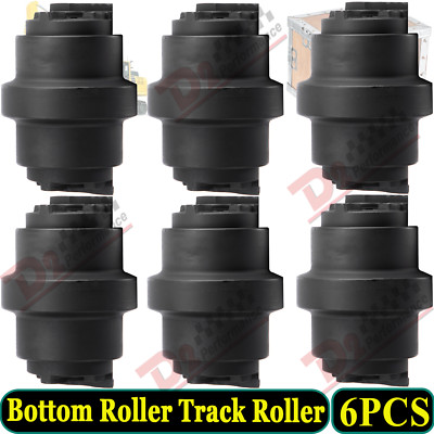 6 Pieces Bottom Track Roller For CATERPILLAR CAT 302.4D Excavator Undercarriage