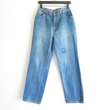 VTG Levi  s Orange Tab Medium Wash High Waist Straight Boot Jeans Womens Sz 28