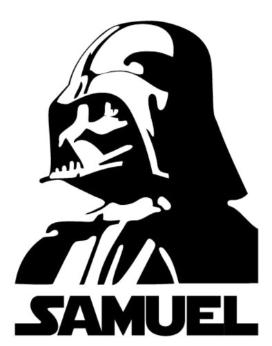 Customizable STAR WARS Stickers - Choose First Name & Color - Picture 1 of 1