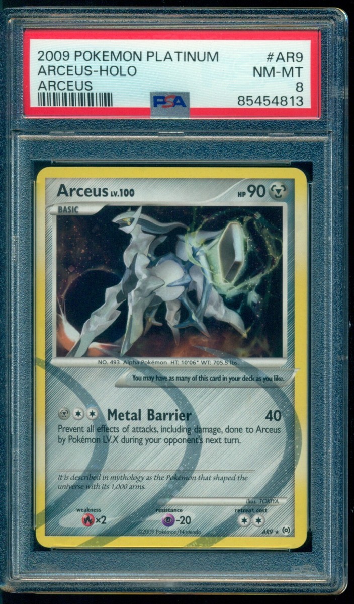 2009 Pokemon Arceus #AR9 Arceus Holo PSA 8 NM-MT | eBay