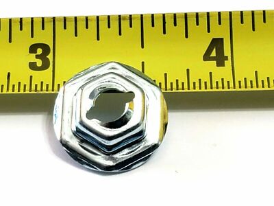 GM 3/16 Stud Dash Trim Molding Clip Emblem Pal Thread Cutting Speed Nuts 10pc R