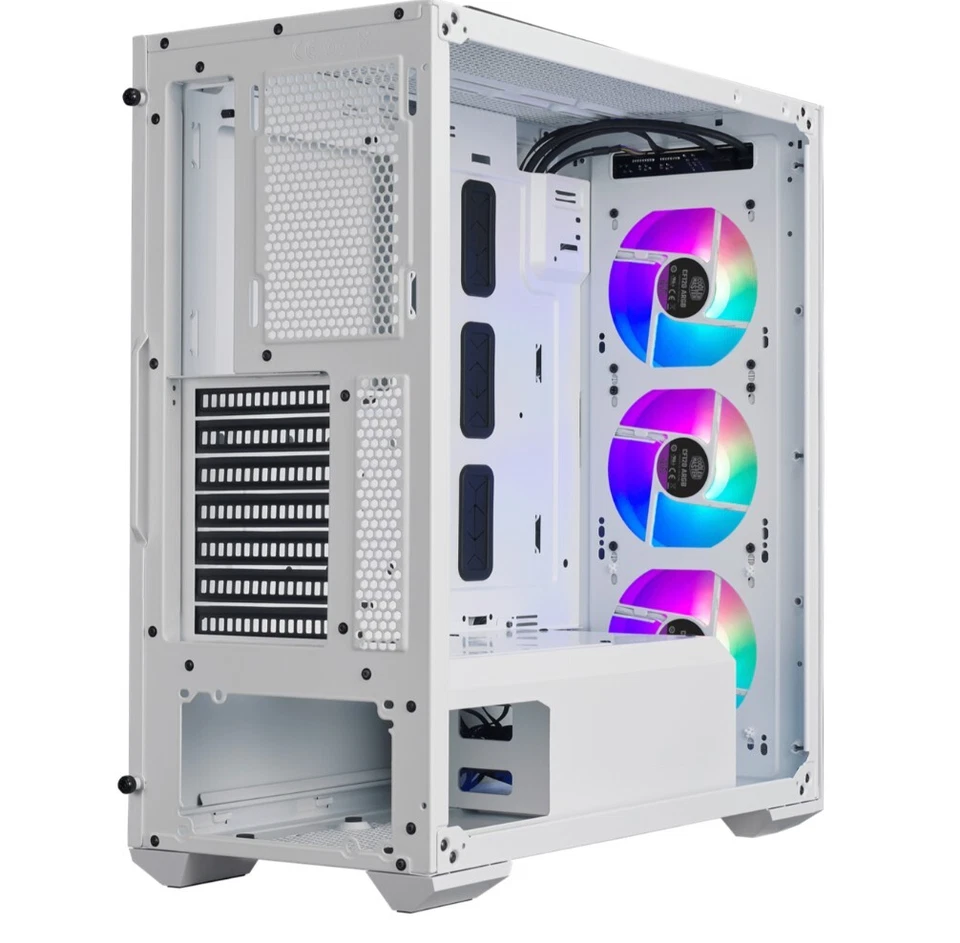 CoolerMaster masterbox td500 mesh white TORRE MEDIA ATX  - Imagen 4 de 4