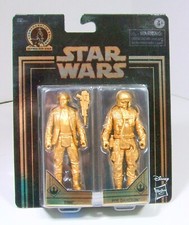Star Wars Commemorative Gold Edition Finn & Poe Dameron 2 Figuren Set Neu Sealed