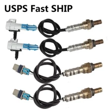 4PCS Oxygen Sensor For GMC Yukon 2008-2014 Chevy Silverado 1500 Up+Downstream