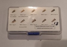 10 Mixed Pack Radiator BLEED SCREW AIR / VALVE VENT - Steel Radiators 