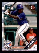 2019 Bowman Draft #BD-63 Dasan Brown Toronto Blue Jays