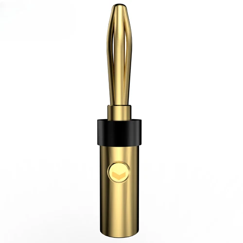 8PCS/set Gold Plated Banana Plug HIFI Audio Speaker Cable Banana Connector DIY - Picture 9 of 9
