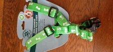 Greenbrier Kennel Club - Dog Leash w/ Matching Harness - Size Medium Harness